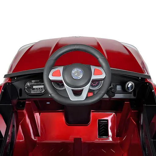Електромобіль дитячий Bambi M 4560EBLRS-3 Mercedes на радіокеруванні із звуковими ефектами Червоний - фото 5