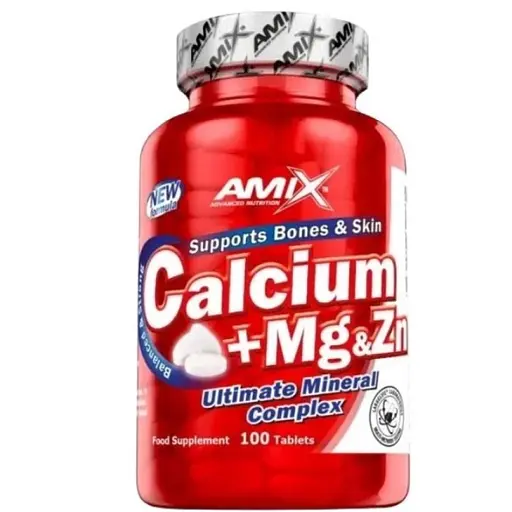 Витамины Amix Ca+Mg+Zn 100 таблеток - фото 1