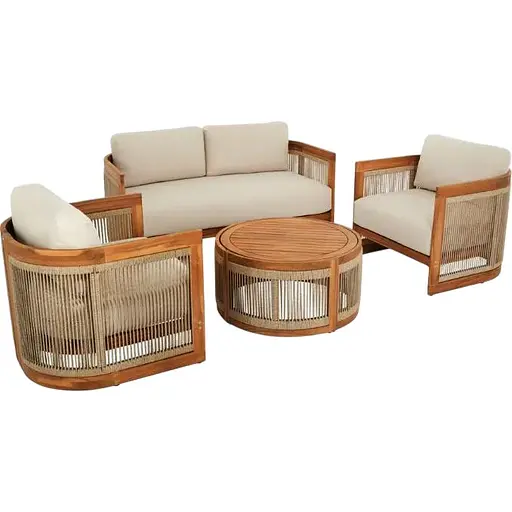 Комплект садовой мебели Di Volio Groseto бежевый