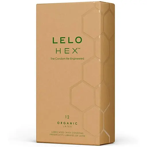 Презервативи Lelo HEX Condoms Organic 12 Pack