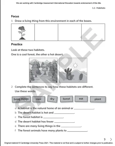 Cambridge Primary Science 2. Workbook with Digital Access (1 Year) - фото 2
