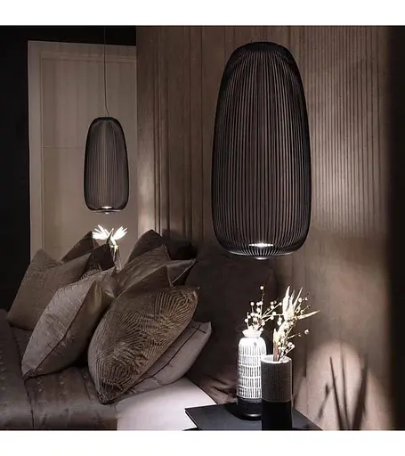 Люстра-подвес Romin ZP02- black черный - фото 1