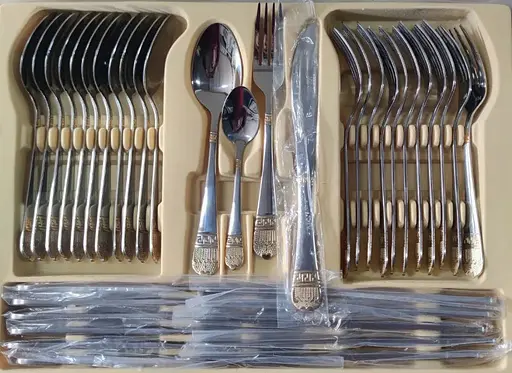 Набор столовых приборов Bachmayer BM-7883 на 12 персон в подарочном чемодане 72 предмета - фото 6