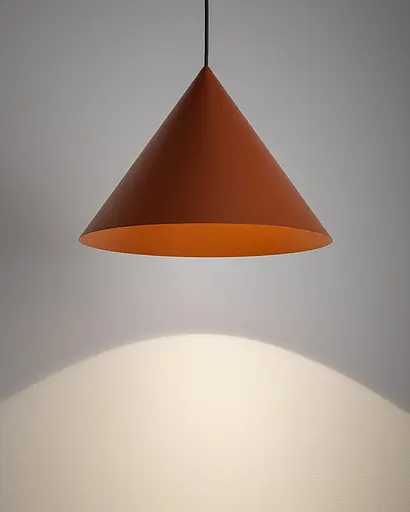 Підвісний світильник, люстра Nowodvorski 11486 Zenith M GU10 1x20W IP20 Теракотовий - фото 2