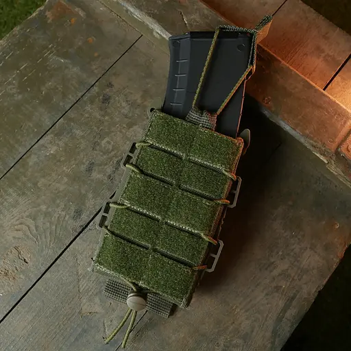 Подсумок Kiborg M-1 велкро для магазинов Khaki (1000-k4052) - фото 9