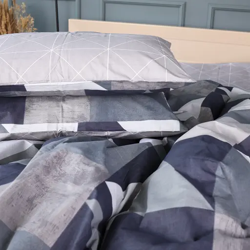 Комплект постельного белья Mirson 17-0850 Geometrica Бязь 2x 160 x 220 см - фото 2