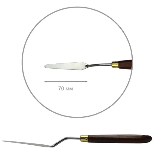 Мастихін Rosa Gallery Classic №52 довжина 7 см ромб - фото 1