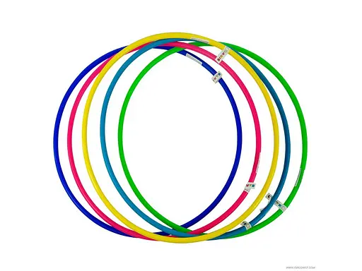 Обруч Цветной 2 средний Бамсик, 0166, диаметр 75 см (в ассортименте) - фото 2