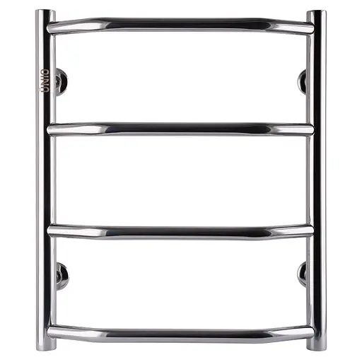 Водяна рушникосушка Unio LT W 500-400-4 Драбинка Трапеція, Хром - фото 1