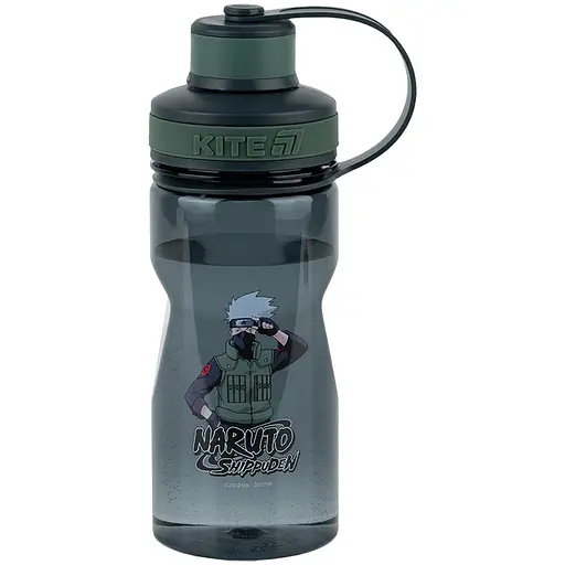 Бутылочка для воды Naruto Shippuden 500 мл серо-зеленая (NR25-397)