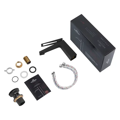 Змішувач для раковини Kroner KRP Ersel - SCH0110BV з донним клапаном (CV035473) - фото 8