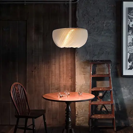 Витончений білий світильник з декоративними пелюстками Ø 40 см | Арт. AA235-400 | Line F - фото 1