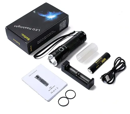 Ліхтар потужний Sofirn SP33 XHP 50.2 ліхтарик 26650 18650 2500 Lm - фото 3