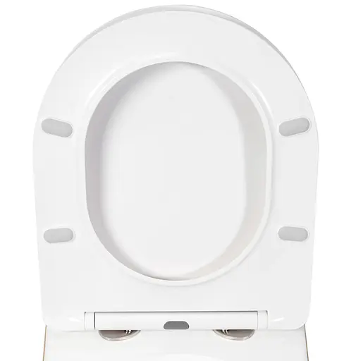 Сиденье для унитаза Rea Flat white REA-C6001, Белый - фото 5