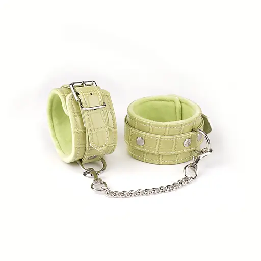 BDSM набір Liebe Seele Macaron Bondage Kit 9 шт. жовтий - фото 6