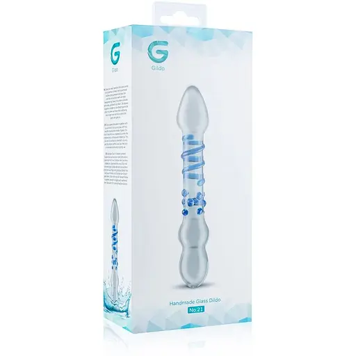 Скляний дилдо Gildo Glass Dildo No. 21 - фото 5