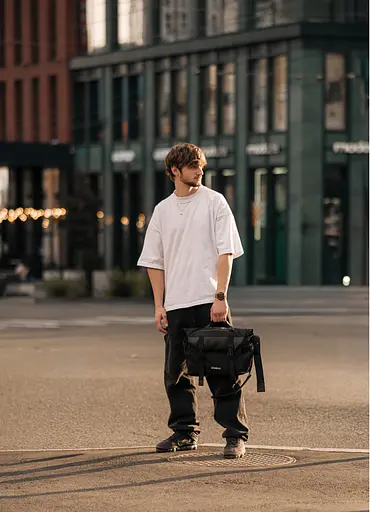 Мужская сумка Sambag DART Черная 33 х 24 х 10 см (51311301m) - фото 2