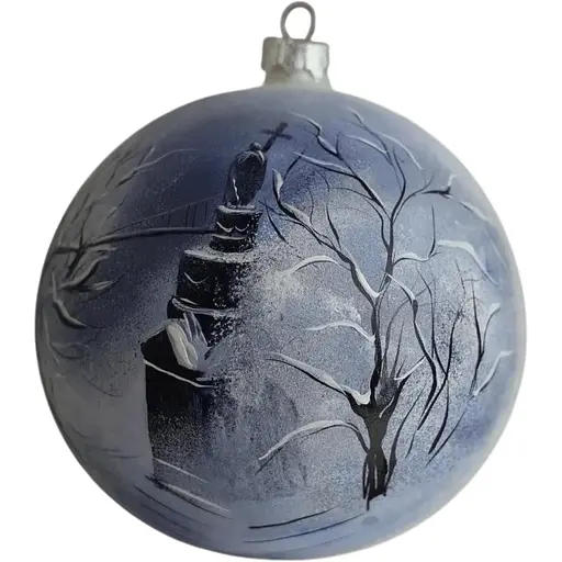 Ялинкова прикраса Санта Шоп Володимирська гірка скло (4820001155044)