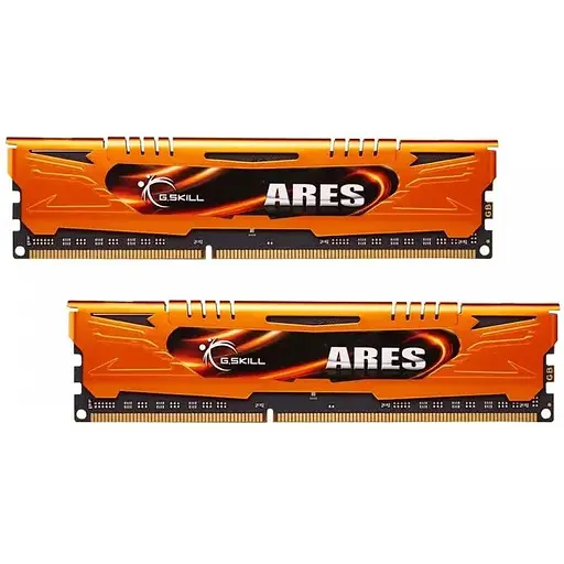 Оперативна пам'ять DDR3 16G KIT 2x8G 1600MHz G.Skill Ares Orange CL10 box F3-1600C10D-16GAO - фото 1