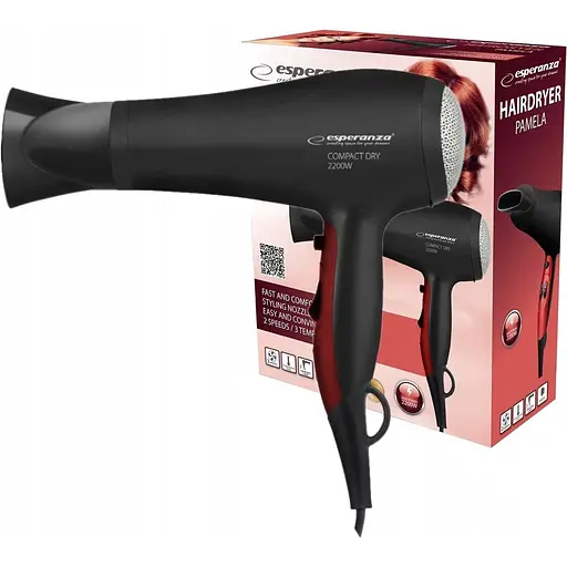 Фен Esperanza Pamela EBH004K [146276] - фото 4