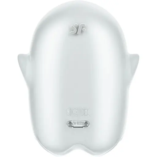 Вакуумный стимулятор Satisfyer Glowing Ghost White - фото 5