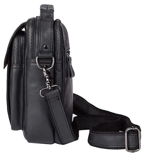 Чоловіча шкіряна сумка Vintage  23х17х6.5 см sum0012338 - фото 2