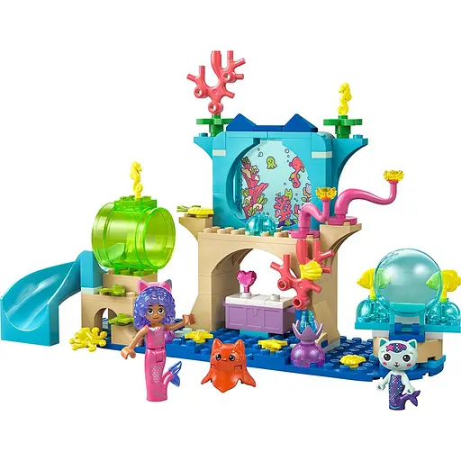 Конструктор LEGO Gabby's Dollhouse Акваріумні пригоди русалоньки Ґаббі 103 деталі (11204) - фото 2