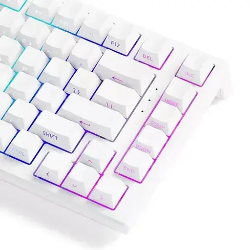 Игровая магнитная клавиатура Akko TAC75 / 8К / Проводное подключение / Akko AstroAim Magnetic Switch / White - фото 6