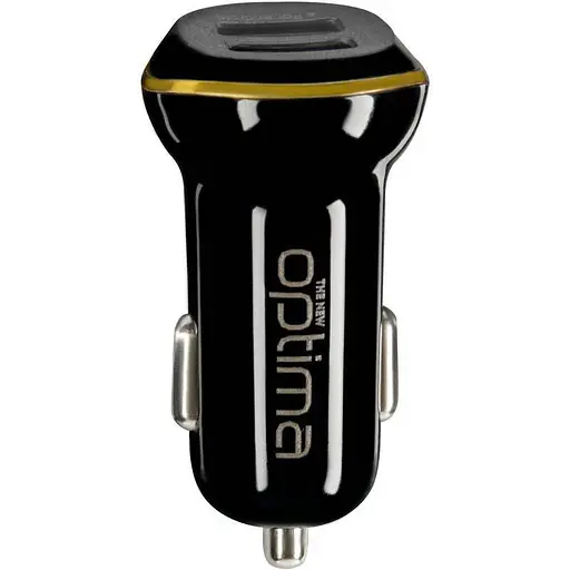 Самое дешевое автомобильное зарядное Optima Voyager OP-CC02 2 USB 2.4A - фото 1