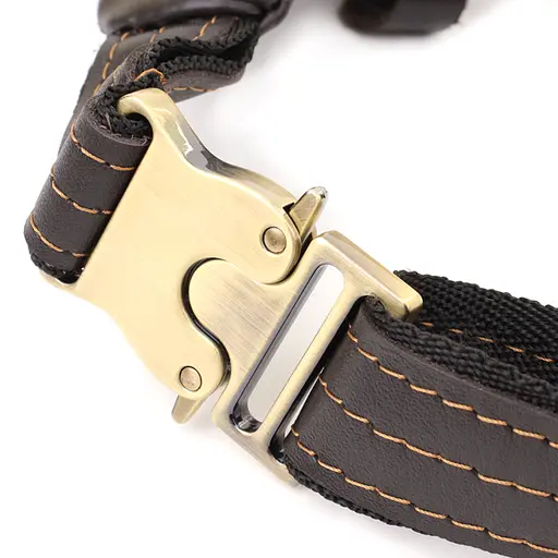 Чоловіча сумка-бананка компактного розміру з натуральної гладкої шкіри SHVIGEL 34х12х4 см sum0027450 - фото 16