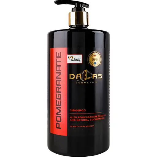 Шампунь Dalas Pomegranate с гранатовым маслом и натуральным кокосовым маслом 1 л