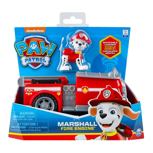 Набір Spin Master Paw Patrol Базовий автомобіль з фігуркою Маршала червоний (SM16775/9917) - фото 2
