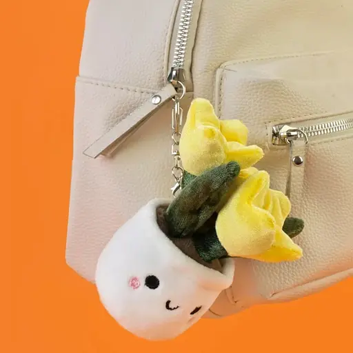 Мягкая игрушка-брелок "Цветочки" Plush and Co PLC25057, 10 см - фото 3