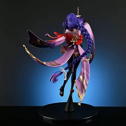 Коллекционная фигурка Геншин Импакт Райден Genshin Impact Raiden 28 см Китай FC GI R 28 - фото 5