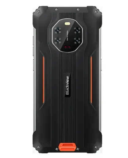 Захищений смартфон Blackview BL8800 (8/128GB, 5G) Акумулятор 8 380мАг Orange - фото 4
