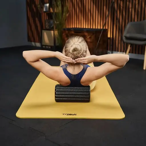 Роллер масажер ребристий Trex Sport TX-030EPR EPP 30см чорний - фото 2