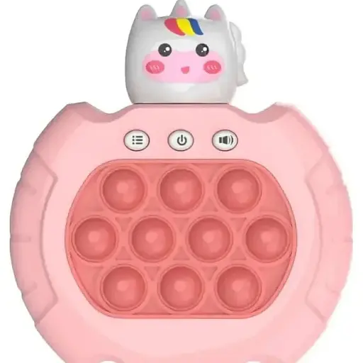 Електронна приставка Pop It консоль Quick Push Puzzle Game Fast антистрес іграшка cat - фото 1