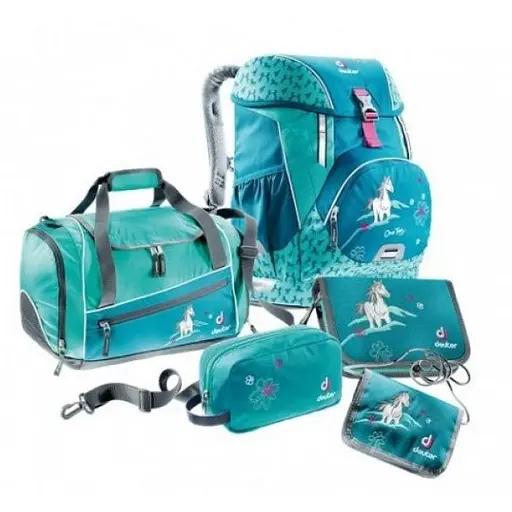 Набор школьный Deuter OneTwoSet Hopper Petrol Horse (1052-3880117 3037 (SET))