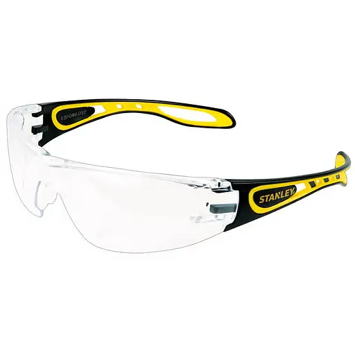 Очки Stanley Wrap Around прозрачные поликарбонатные с мягкими резиновыми скобками (SYE17-10D) - фото 2
