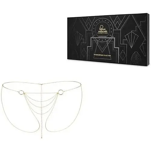 Ланцюжок-трусики Bijoux Indiscrets Magnifique Bikini Chain - Gold - фото 4
