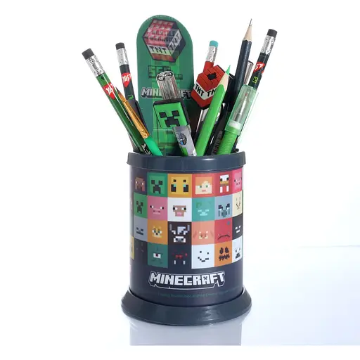 Стакан для письменных принадлежностей Yes Minecraft. Animals разборный (940406) - фото 3