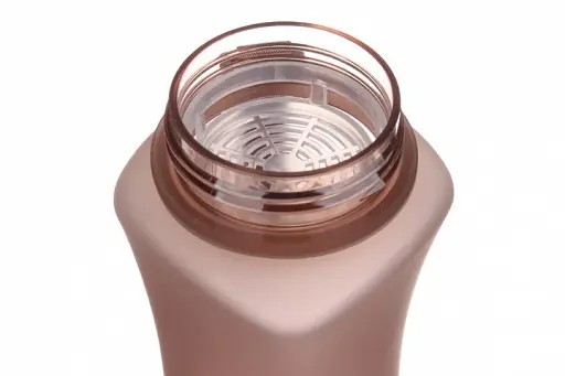 Пляшка для води LaPrida коиричнева матова 600 мл замок на кришці (67-3219) - фото 2