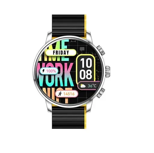 Смарт-часы Kieslect Smart Calling Watch Kr 2 Stainless Steel серебристый - фото 3