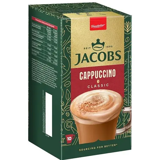 Напій кавовий Jacobs 3 в 1 Cappuccino, 18.7 г (813045) - фото 2