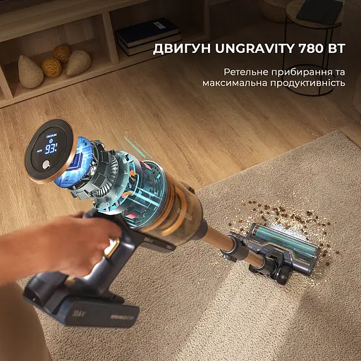 Бездротовий пилосос Cecotec Conga Rockstar 10500 Solar AquaPet Flex - фото 4