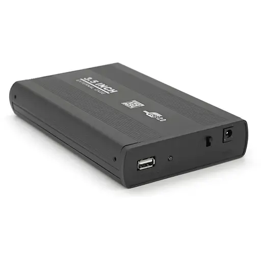 Карман , 3,5 "алюмінієвий корпус, інтерфейс USB2.0 SATA, Black