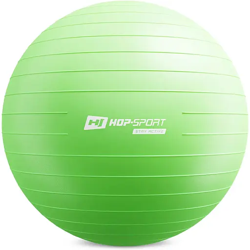 Фитбол Hop-Sport 85см зеленый + насос 2020