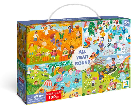 Пазл Dodo Увесь рік (300607) - фото 4