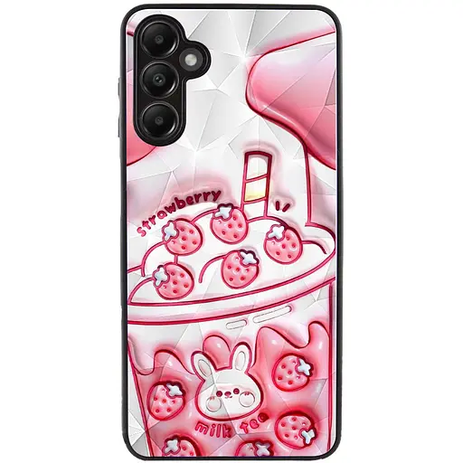 Чохол Epik TPU+PC Prisma Fluffie для Samsung Galaxy A25 5G Strawberry - фото 2