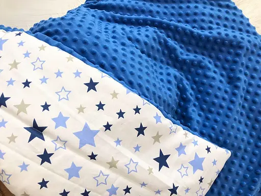 Плед з плюшем Moontime 100x80 см "Зірочки" - фото 2